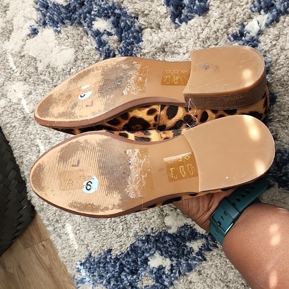 Madewell the frances loafers leopard calf hair Mob Wife Preppy Academia Slipon - Picture 7 of 9